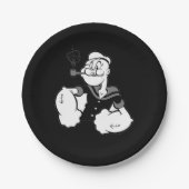 ポパイ紙プレート ペーパープレート (正面)