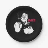 ポパイ紙プレート ペーパープレート (正面)