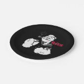 ポパイ紙プレート ペーパープレート (アングル)