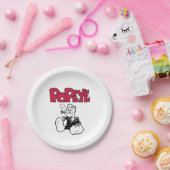 ポパイ紙プレート ペーパープレート (パーティー)