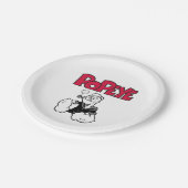 ポパイ紙プレート ペーパープレート (アングル)