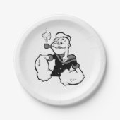 ポパイ紙プレート ペーパープレート (正面)