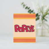 ポパイ葉書 ポストカード (スタンド正面)