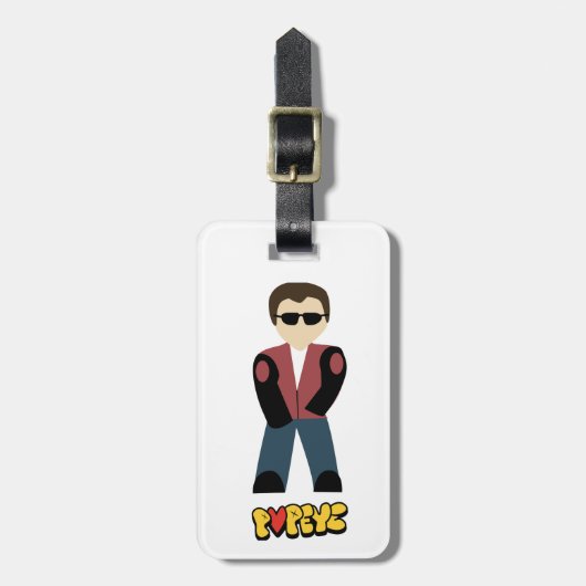 ポパイ ラゲッジタグ (正面縦)