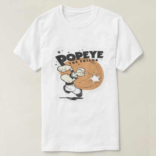 ポパイ Tシャツ (デザイン正面)
