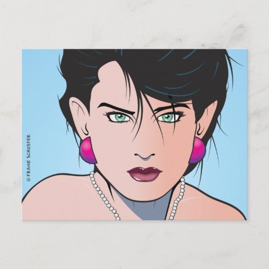 ポパートガールアンジー ポストカード (正面)