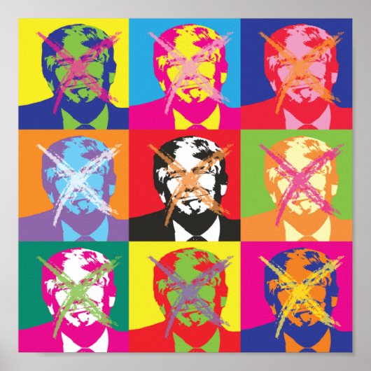 ポパートトランプ弾劾パーティー ポスター (正面)