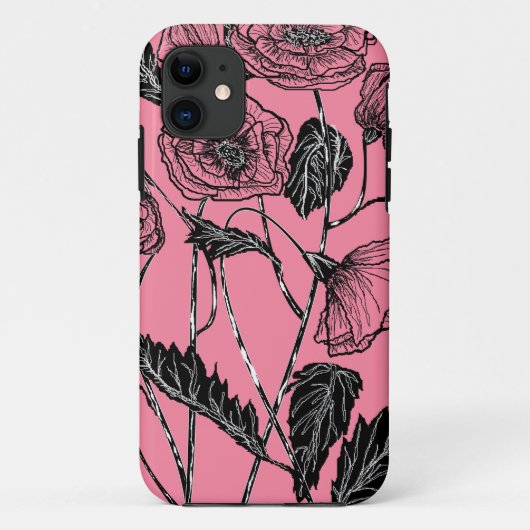 ポピカスタムー付きiPhoneケースの色 Case-Mate iPhoneケース (裏面)