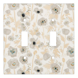 ポピズイエローグレーウォーター色フローラ