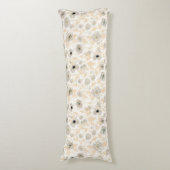 ポピズイエロー金ゴールドグレーブルーウォーター色 ボディピロー (正面縦)