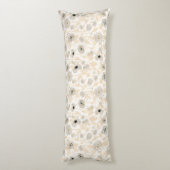 ポピズイエロー金ゴールドグレーブルーウォーター色 ボディピロー (裏面 (縦))