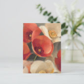 ポピズインフル開花 ポストカード (スタンド正面)