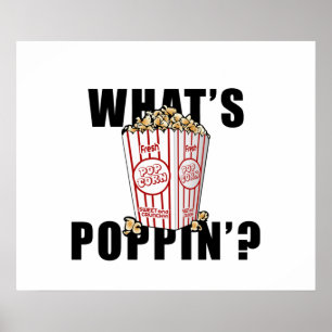 「ポピンとは – ポップコーン」 ポスター