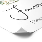 ポピンのベビーボトルベビーシャワーの好意 ポスター (角)