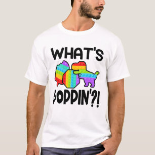 ポピンのポピットポップ・アートのはカラフルレックス Tシャツ