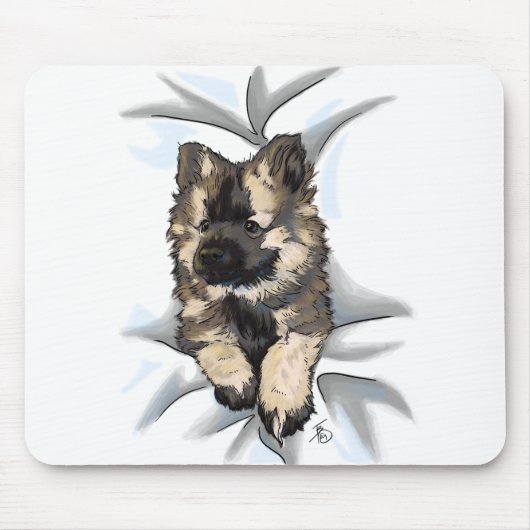 ポピンオータムレインマウスパッド マウスパッド (正面)