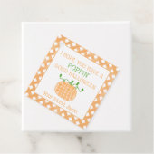 ポピンハロウィンポップ・アートのイットパンプキンオレンジ フェイバータグ (インサイチュ)