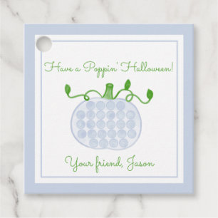 ポピンハロウィンポップ・アートのイットパンプキンキッズハロウィーン フェイバータグ