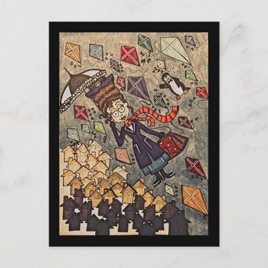 ポピンバイ ポストカード (正面)