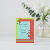 ポピーおもしろいトレンディー 名刺 (スタンド正面)