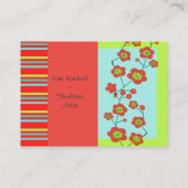 ポピーおもしろいトレンディー 名刺 (裏面)