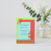 ポピーおもしろいトレンディー 名刺 (スタンド正面)