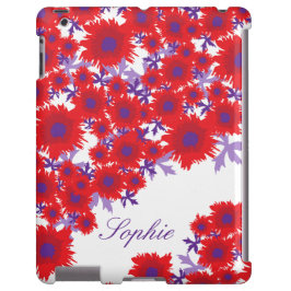 ポピーかわいらしスの植物性のダマスク名 iPhone 13ケース