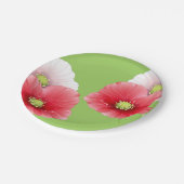 ポピーかわいらしズフローラ ペーパープレート (アングル)