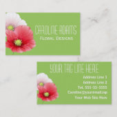 ポピーかわいらしズフローラ 名刺 (正面/裏面)