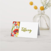 ポピーかわいらしズ座席表 プレイスカード (裏面)