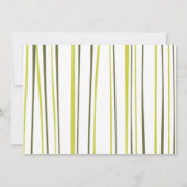 ポピーかわいらしズ水平招待状カード 招待状 (裏面)