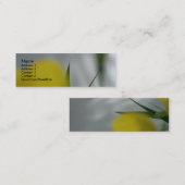 ポピーとシェード4 スキニー名刺 (正面/裏面)