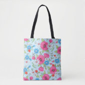 ポピーとデイジートート トートバッグ (正面)