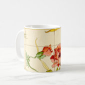 ポピーとデイジーマグ コーヒーマグカップ (正面左)