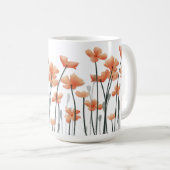 ポピーと光 — コーヒーマグカップ (正面右)