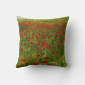 ポピーと牧草地(1896年)メルセパールシニェイ クッション (裏面)
