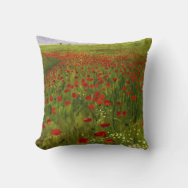 ポピーと牧草地（1896年）メルセパールシニェイ クッション