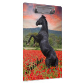 ポピーと馬のクリップボード クリップボード (右)