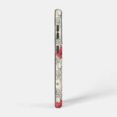 ポピーな花園の模様 SAMSUNG GALAXYケース (右側面)