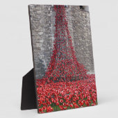 ポピーのカスケード – ロンドンの塔 フォトプラーク (側面)