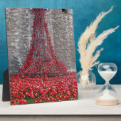 ポピーのカスケード – ロンドンの塔 フォトプラーク (側面)