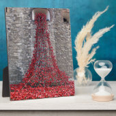 ポピーのカスケード – ロンドンの塔 フォトプラーク (側面)