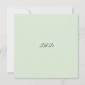 ポピーのカスタム結婚式招待状 招待状 (裏面)