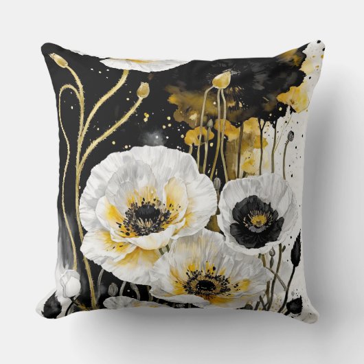 ポピーのグロー クッション (正面)