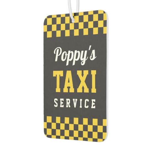 ポピーのタクシーサービス |かわいいグランパギフト カーエアーフレッシュナー (左)