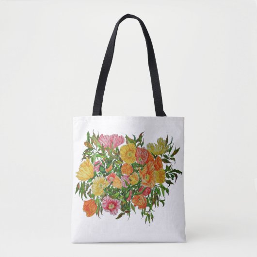 ポピーのトートバッグ トートバッグ (正面)