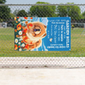 ポピーの中でチャウガーデンバナー3'x5' 横断幕 (インサイチュ)