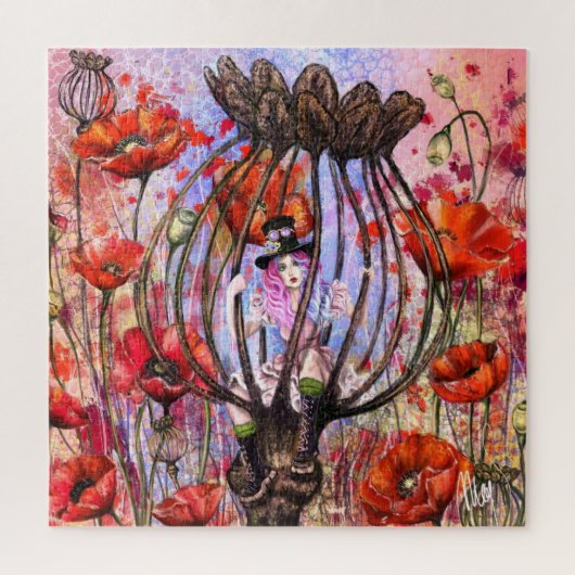 ポピーの幻想的なジグソーパズル ジグソーパズル (縦)