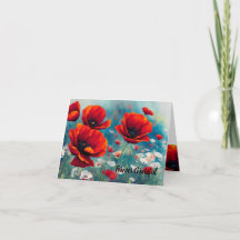 ポピーの思い出 – 永遠に感謝