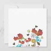 ポピーの招待状 招待状 (裏面)